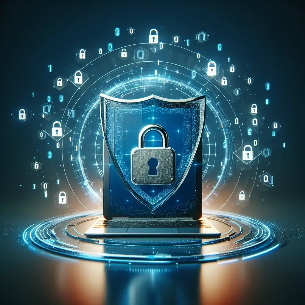 How do you secure a mobile broadband device?